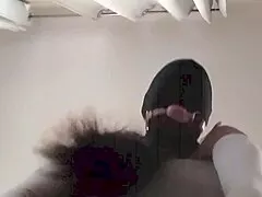 milf bound to chair takes doggy pounding