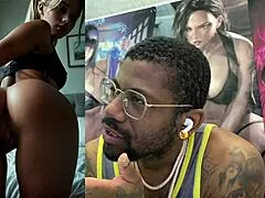 Punk Rock Blonde MILF's Tight Pussy and Huge Tits Drown in Massive Bukkake Cum Load