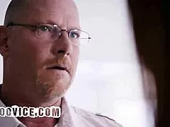 Cheating wife screaming for father-in-law's cock - you won't believe how deep she takes it!