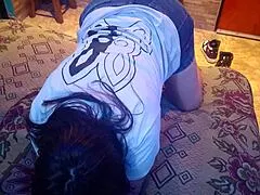 Wow, sucking her pussy and ass then motel fuck!