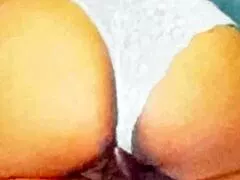 oh god my big ass mature lover rides that cuckold cock so good while he watches