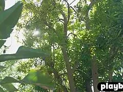 Rip her clothes off! Big tits redhead milf model strips naked revealing amazing curvy fat ass body!