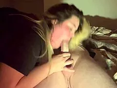 innocent-looking mommy wife hides her curvy cravings for taboo creampie in panties