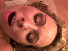 skinny milf hooks up with MUSCLE TOYBOY for wild ride