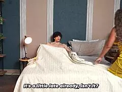 Stepson, give your brunette stepmom's big tits what husband won't!