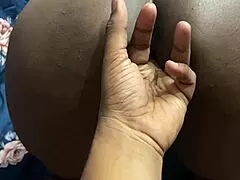 Step mom sneaks into room fingering her wet pussy before riding step son's cock hard.