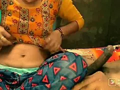 so this hot indian village bhabhi gets all romantic then wildly fucked by devar in clear hindi dirty talk at the ranch party