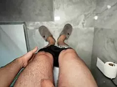 hey stepmom's tight pussy feels so good when stepson jerks off n creampies her 😩💦