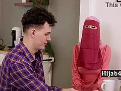 whoa this shy arab milf mother-in-law knows how to rub out a massive genie load 😍🔥