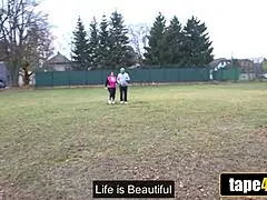 Hey check out this chubby beauty getting fucked for cash right in front of her husband Laura Boomlock