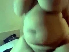 stepmom's giant ebony boobs bounce wild