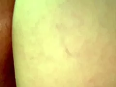 stepmom's huge ass in thong tempts stepson for anal creampie finish