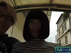 amateur thai milf picked up rides asian cock recorded