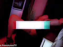 CHEATING WIFE FILLED WITH NEIGHBOR'S CREAMPIE IN NIGHT VISION