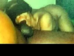 Man, Tina X just sucks dick nonstop, that fat black cock owns her mouth all night