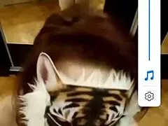 Step Sister Sucks My Cock While Wife's Away Thong Fun