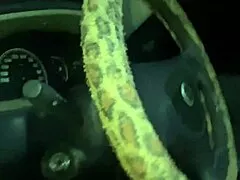 hot latina gave me wild pussy ride right in her car