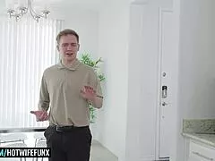 so this busty russian milf crystal rush is just wrapping those tight lips around a massive cock dripping wet