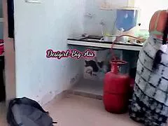 indian couple dives into hardcore fucking with deepthroat riding and rough doggystyle on bedroom bed