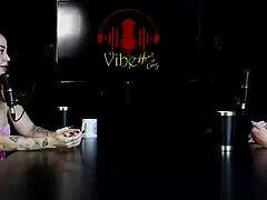 milena moreau's safado interview turns into wild group bdsm toy play and tattooed swinging action