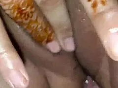 egyptian big ass pounded roughly, screams passion in hot arab creampie