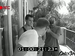 18yo amateur euro girl dives into first mmf threesome with double penetration bang