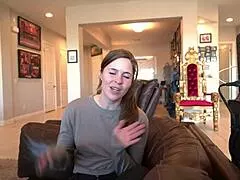 Brother's Wife Scarlett Gushes Hard Needing Cash in Taboo Fuck