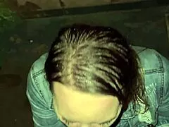 bar slut wife sucks cock in rain then begs for home ass pounding?