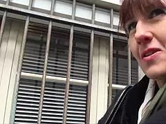  bourgeois granny slut bends over for stranger's huge cock doggystyle in apartment creampie