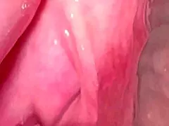look at my pink hymen clit shaved pussy never penetrated before close up