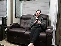 Step-Son Caught Jerking into Panties Now He Fucks Me Raw!