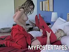 Welcoming new foster with physical approach.