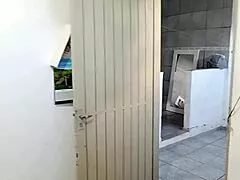 drunk brazilian latina stepmom tries panties on for me then squirts huge creampie big tits belly