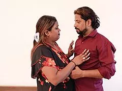 Hot Damn, Sexy Maid Pounds Mistress's Big Natural Tits and Ass Quick!