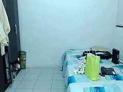 threesome with virgin stepsister marianita husband fills her heels with cum after footjob