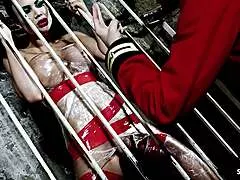 imagine jasmine jae's pierced big tits milf pussy overflowing with deep cum after rough bdsm domination rip