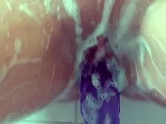 Bath toy play builds to climax