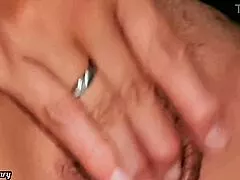 juicy filipina mommy spreads shaved pussy lips for deep fingering close-up drip!