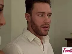 Busty Blondes Artemisia and Harlow West Deepthroat and Fuck Massive Cock in Orgy Cumshot!