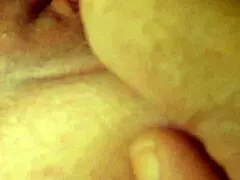 Granny Carmen's retro pussy licks and toy orgasms