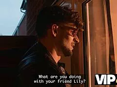 The perfect body milf sneaks into bed and fucks her horny stepson hard