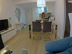 wake up to my huge ass latina stepmom's morning creampie pounding session