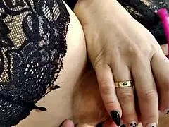 Aimee Hot Russian Milf Slut's Juicy Mature Cunt Takes Double Penetration Toys and Dildos