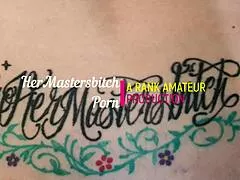 Very public beach walk with bright tail buttplug we chat with passersby while showing off