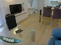 wake up to my huge ass latina stepmom's morning creampie pounding session