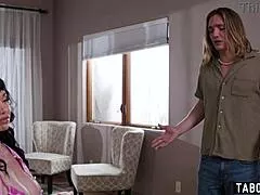 whoa 😲 angry latina lesbian stepmom gets revenge after cheating... shes fired up!!