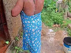 hmm imagine hottest desi step sis bathing outside all wet and teasing