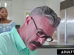 Adult Time - Pervert Lilith Grace Teases New Stepdad With Feet & Dildo Videos!