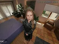 SEXY CERSEI LANNISTER RIDES MONSTER COCK IN GAME OF THRONES COSPLAY PARODY PT 1