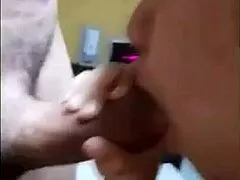heart racing as married slut sucks hubby's friend cock wildly